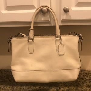 Genuine leather coach purse